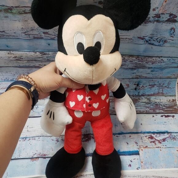 Mickey Mouse Disney Authentic Mickey Mouse hearts Valentines day. Valentine - Picture 2 of 7